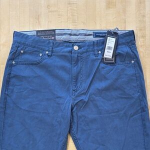 NWT Vineyard Vines Men's Pants 36x34 Leeward Luxe 5-Pocket‎ Oxbow Blue Preppy